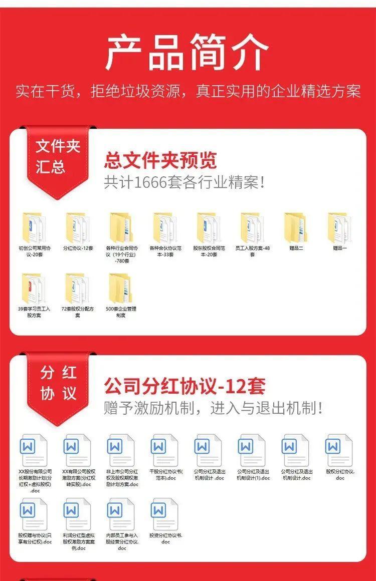 图片[1]-初创型公司全套资料合集：含方案合同流程制度等等-91智库网